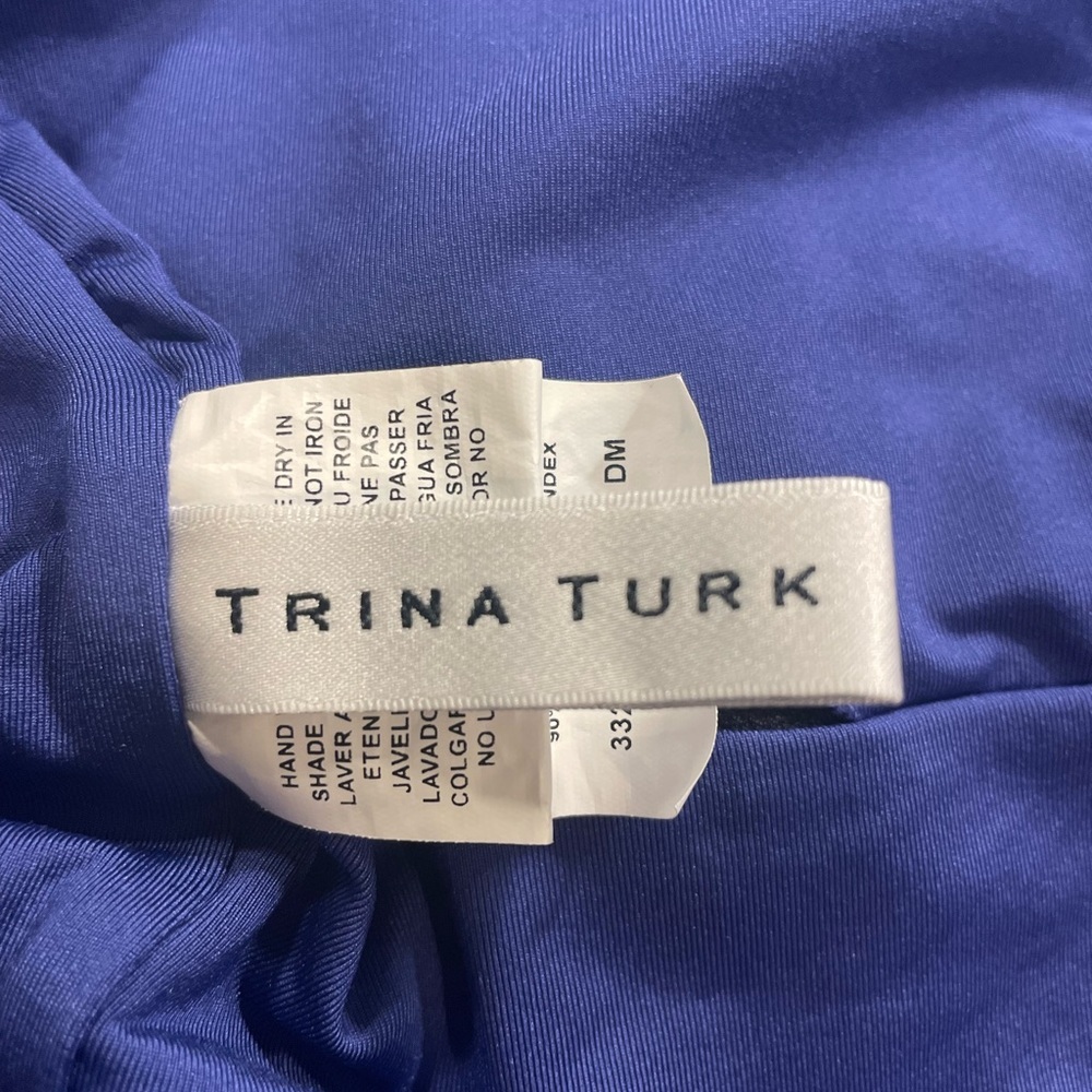 Trina Turk womens Breeze Ruffle One-piece - size 14 - Picture 5 of 6